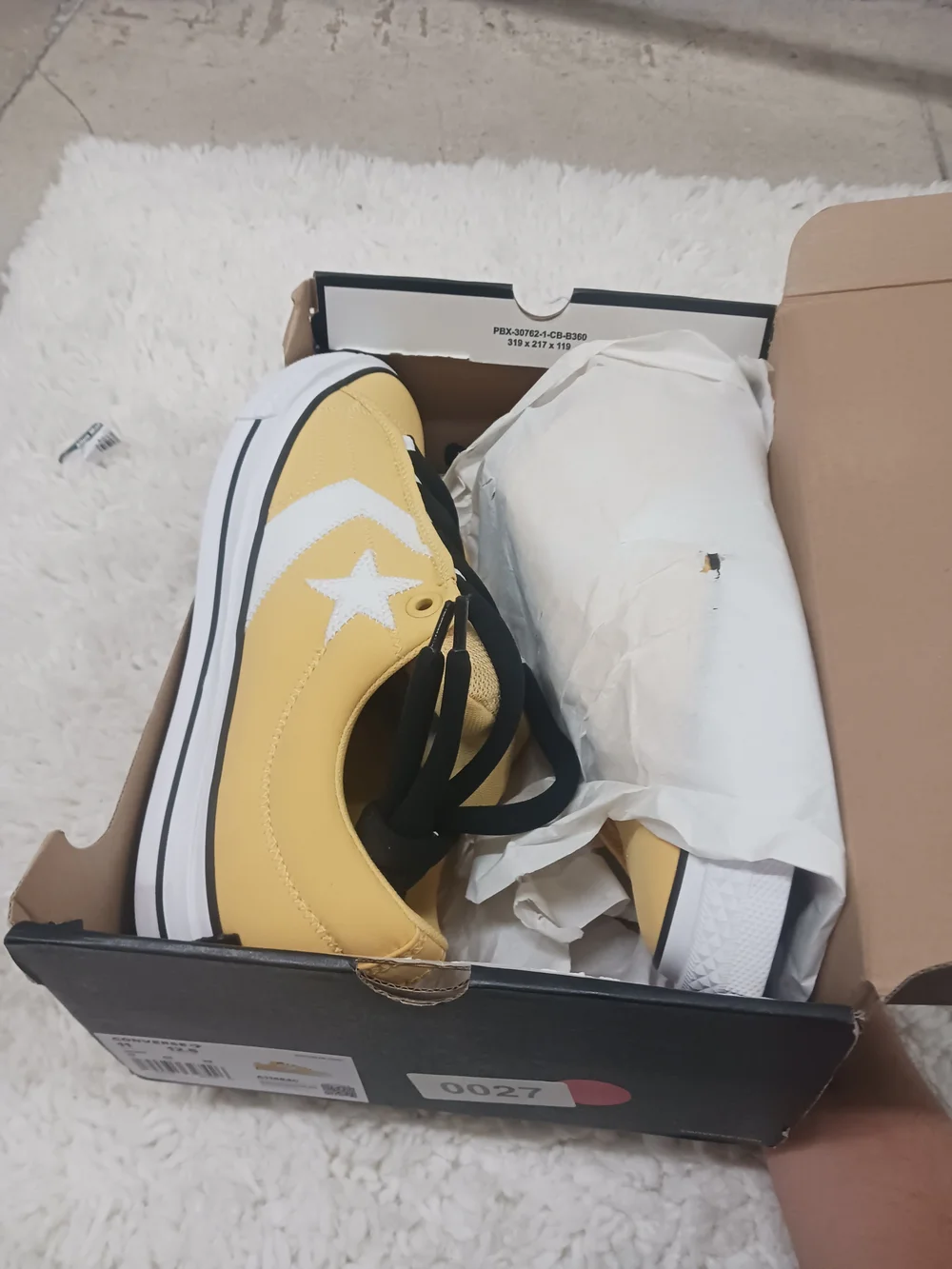 Converse One Star Low Top Sneakers in Yellow